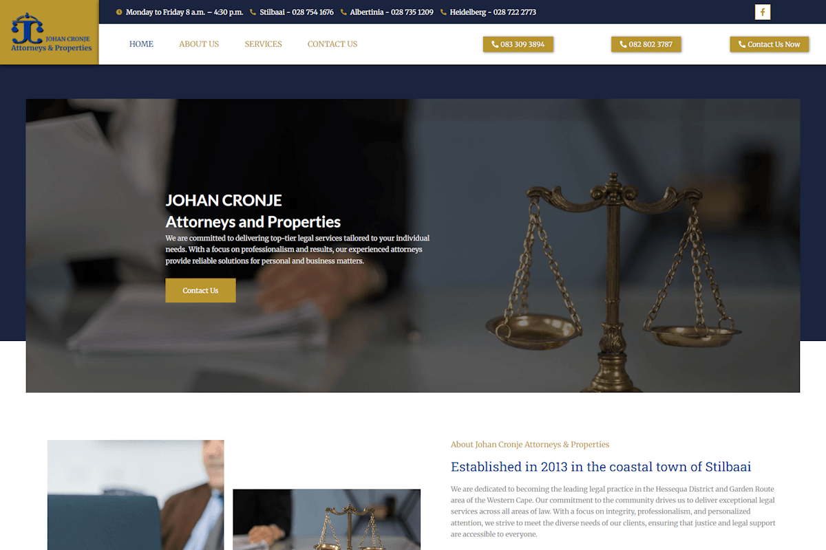 Johan Cronje Attorneys & Properties